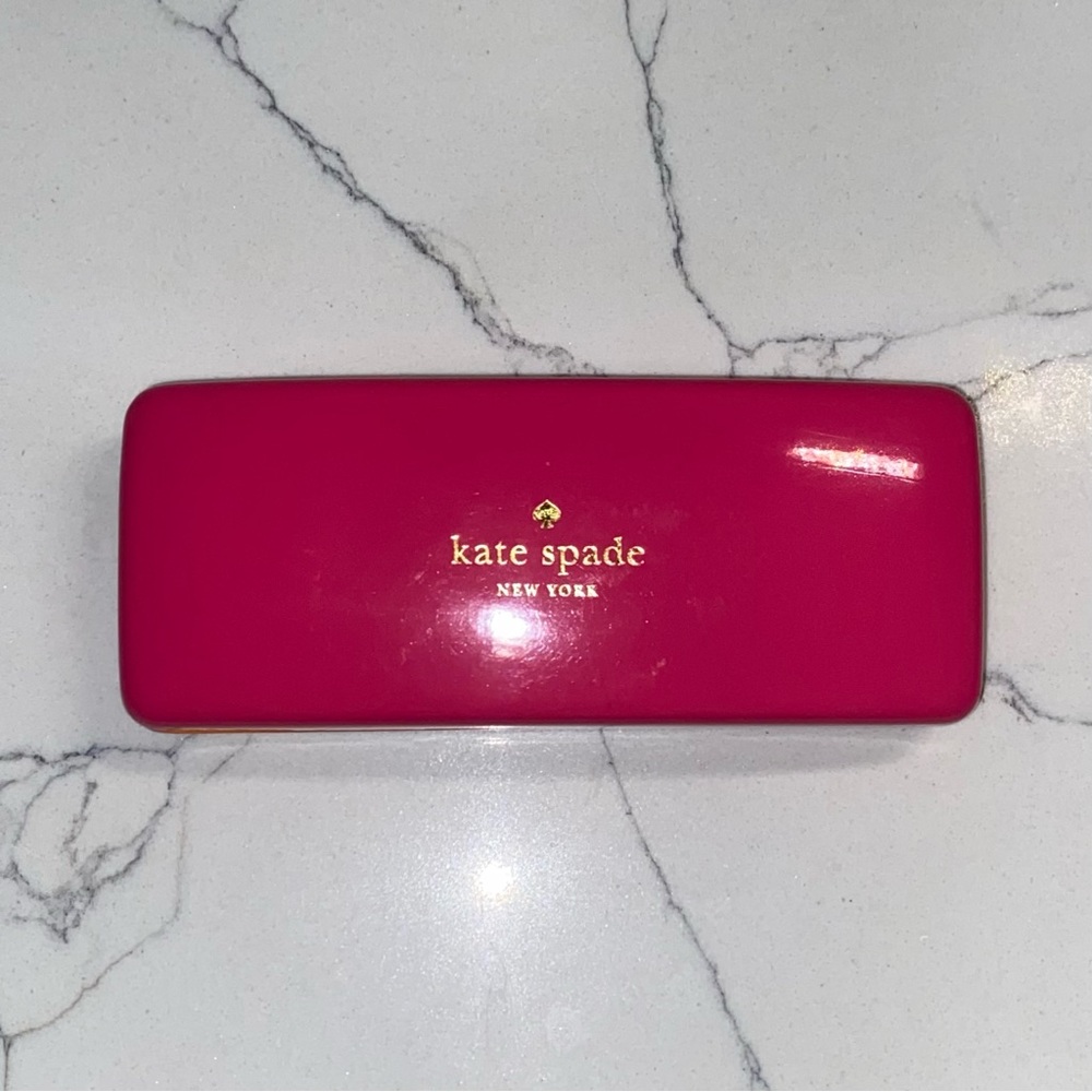Kate Spade Eyeglasses Case Pink Orange